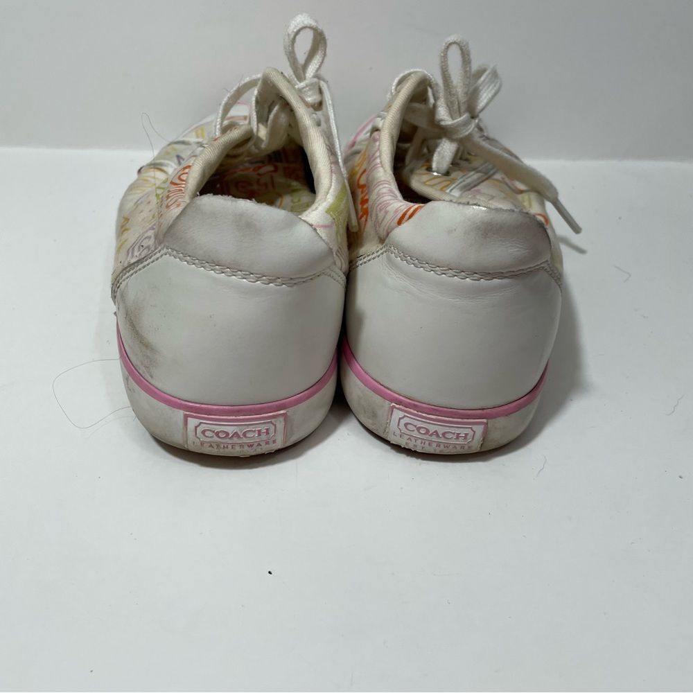 Coach Barrette Retro Graphic Printed Sneakers - Picture 4 of 8
